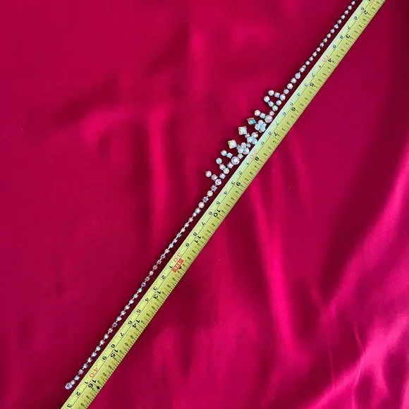 Vintage Aurora Borealis Choker Necklace & Earrings set - Picture 9 of 14